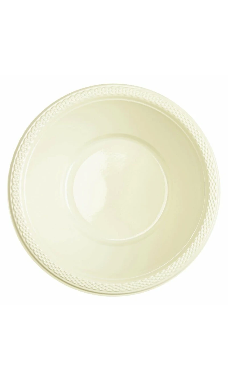 Vanilla Crème - 10 x Plastic Bowls 355ml