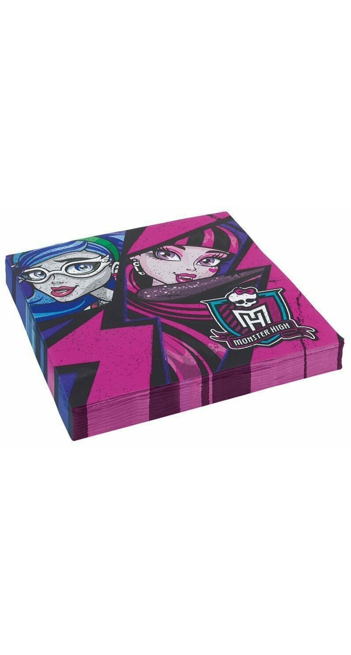 Monster High Napkins 32.7 cm x 32.7cm - 20pk