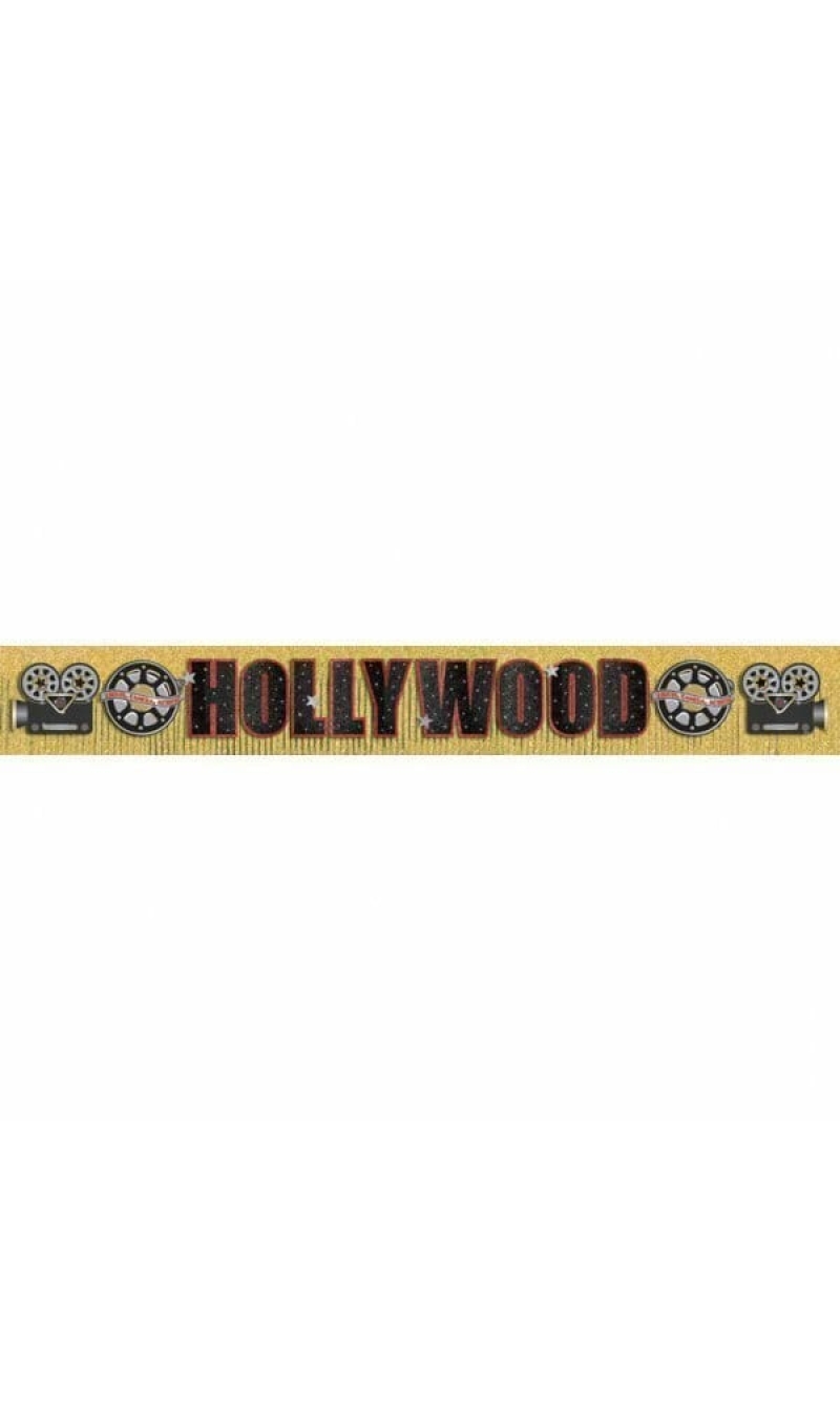 Hollywood Glitter Fringe Banner- 300cm