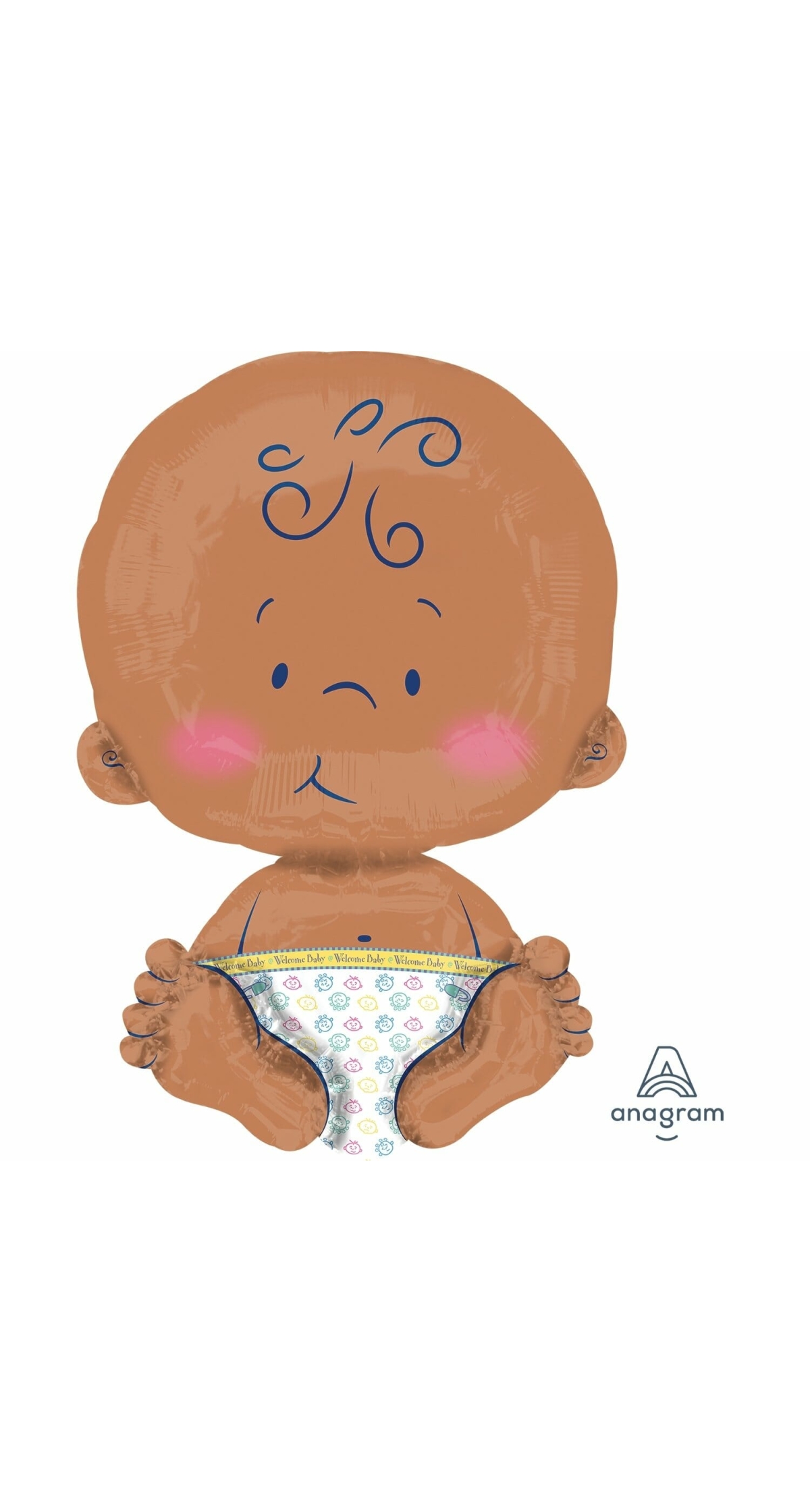 Baby Super Shaped Giant Foil Balloon 24"