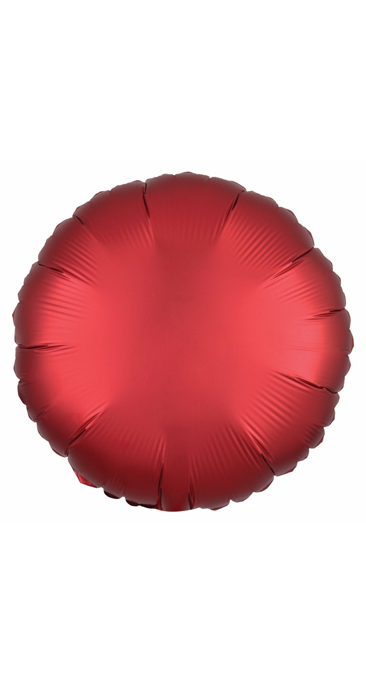 Satin Luxe Sangria  Foil Balloon Round - 17'' (43cm)