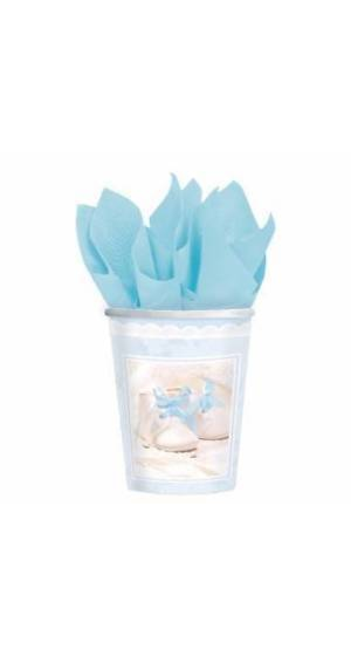Tiny Blessing Blue Paper Cups - 8pk