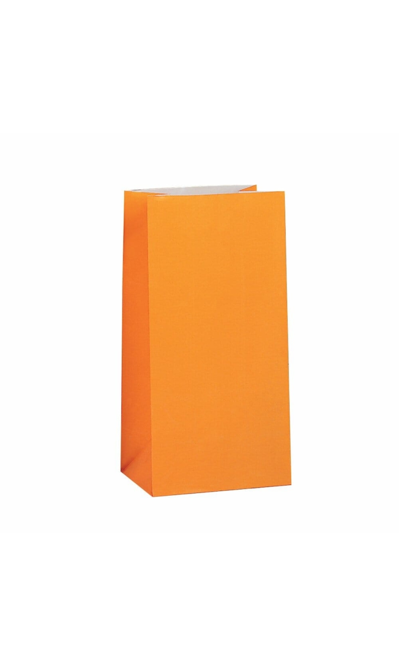 Neon Assorted Paper Party Bags - 10pk