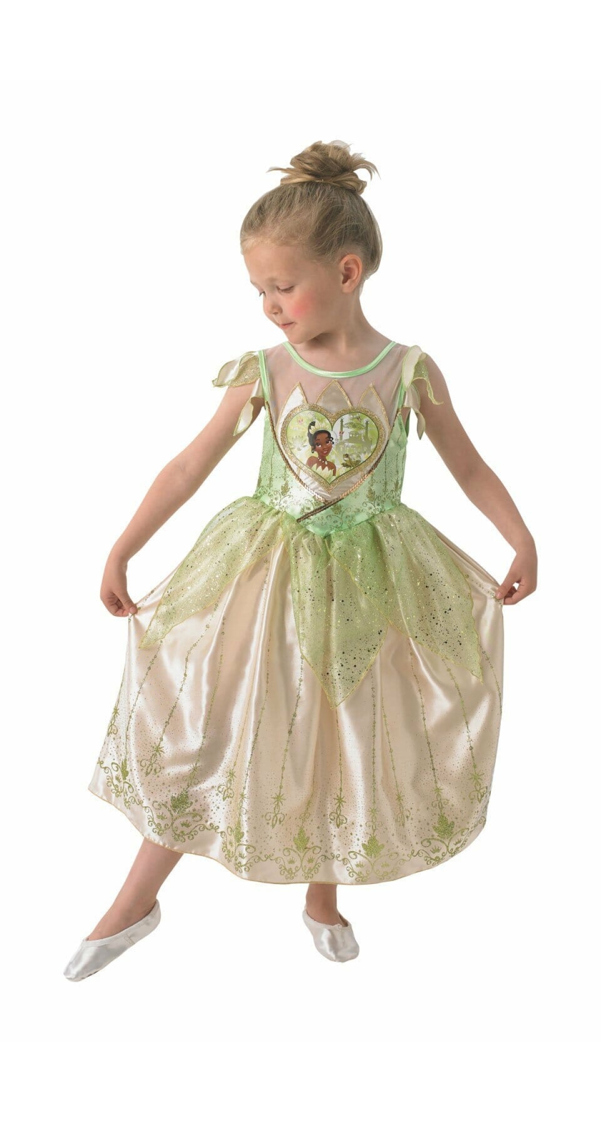 Disney Princess Love Heart Tiana - Age 7 to 8 Years