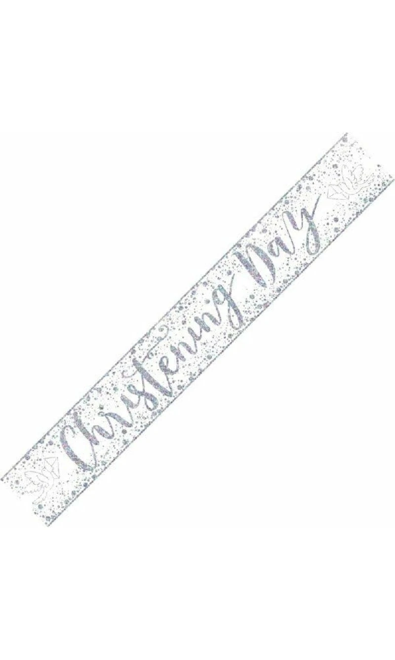 Christening Day Banner - 9ft
