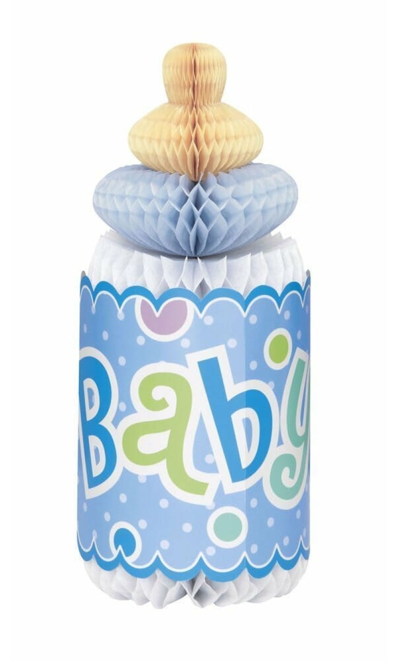 Boy Baby Shower Honeycomb Decoration - 12 inches