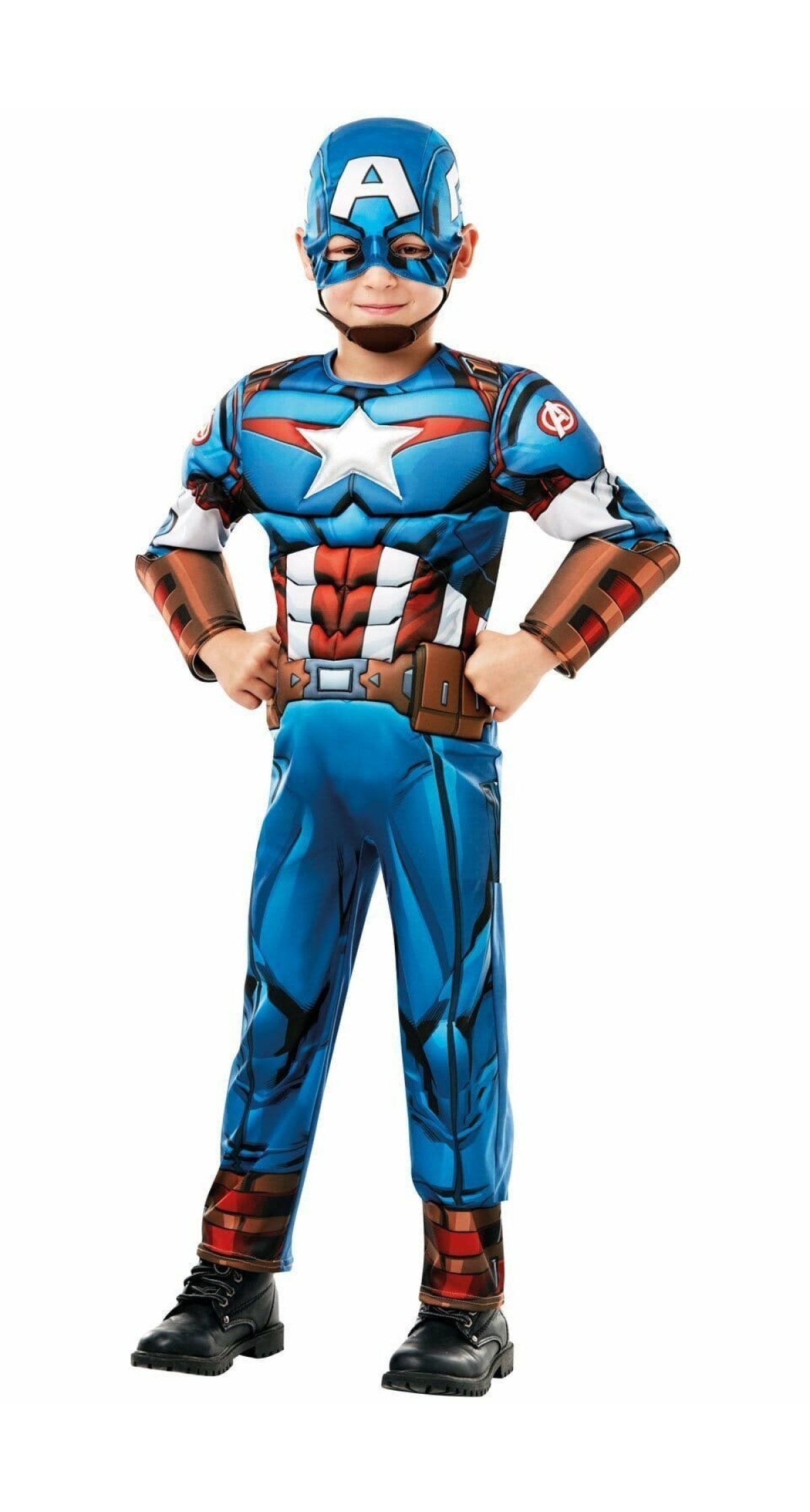 Deluxe Captain America Marvel Avengers - Age 3 to 4 Years
