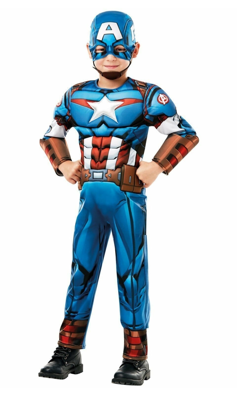 Deluxe Captain America Marvel Avengers - Age 3 to 4 Years