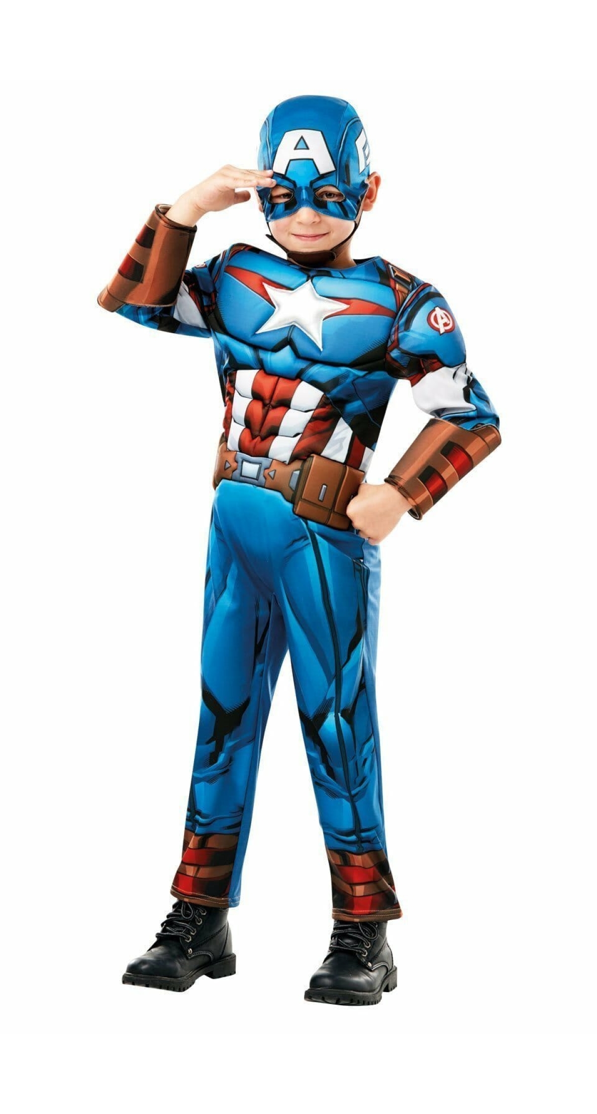 Deluxe Captain America Marvel Avengers - Age 9 to 10 Years
