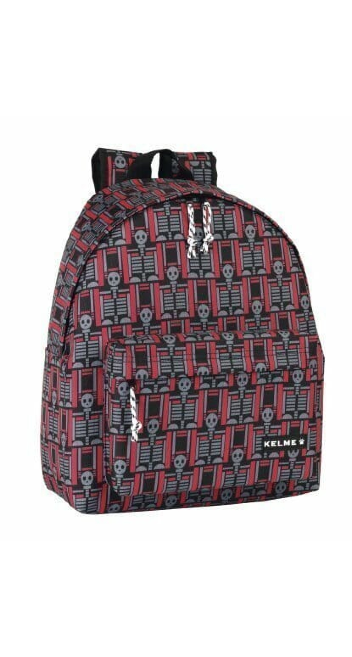 Robot Gray & Red Boy's School Backpack - 40cm x 38cm
