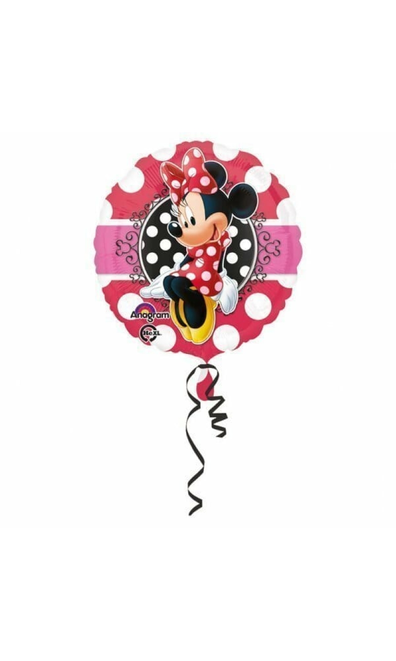 Minnie Mouse Portrait Foil Balloon 17"
