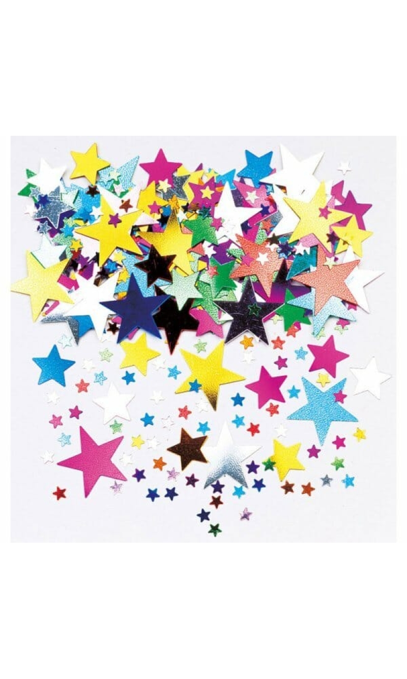 Confetti Starburst Metallic Foil 14g