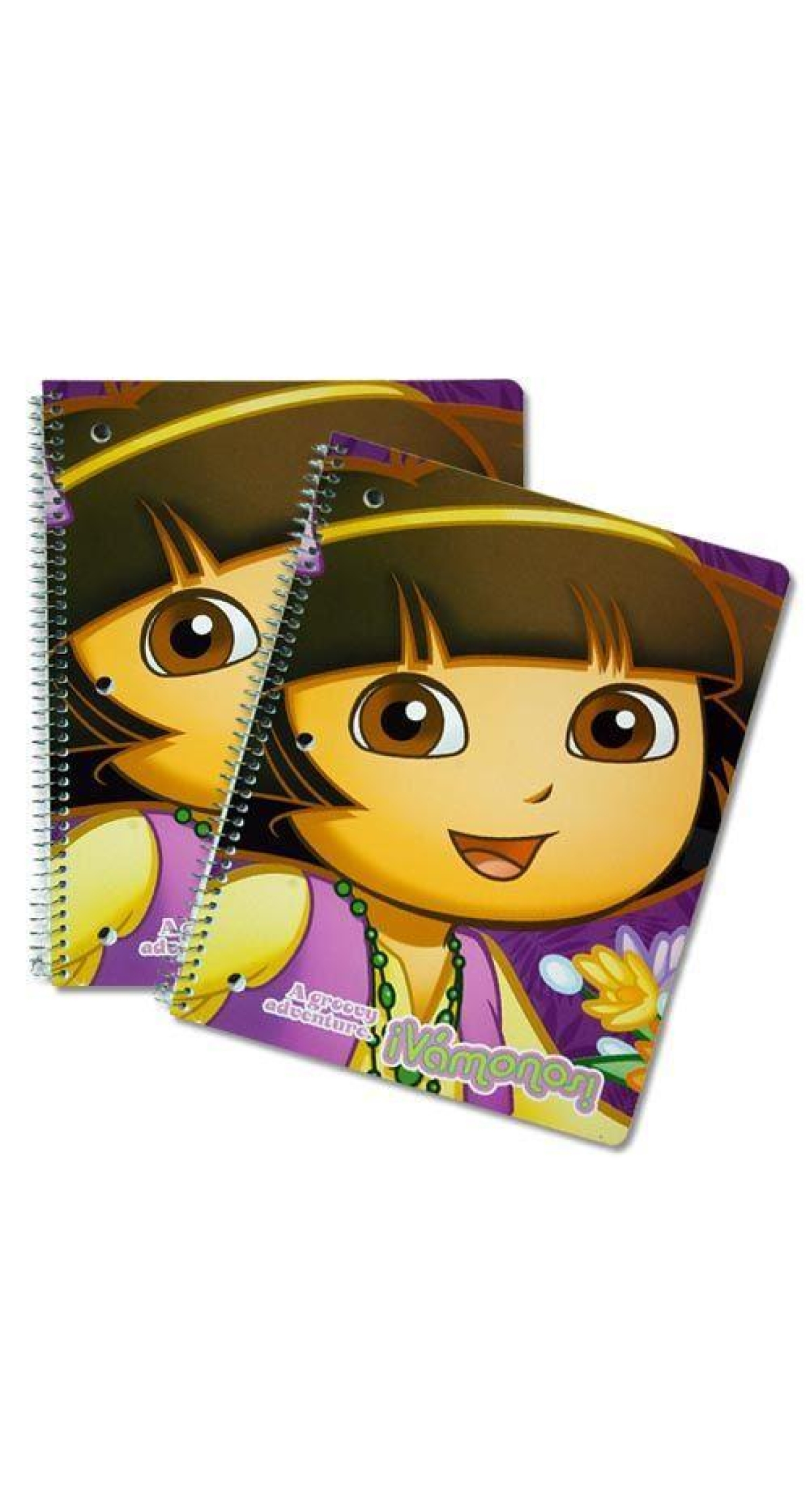 Dora The Explorer Themed Spiral Notebook - 26cm x 19cm