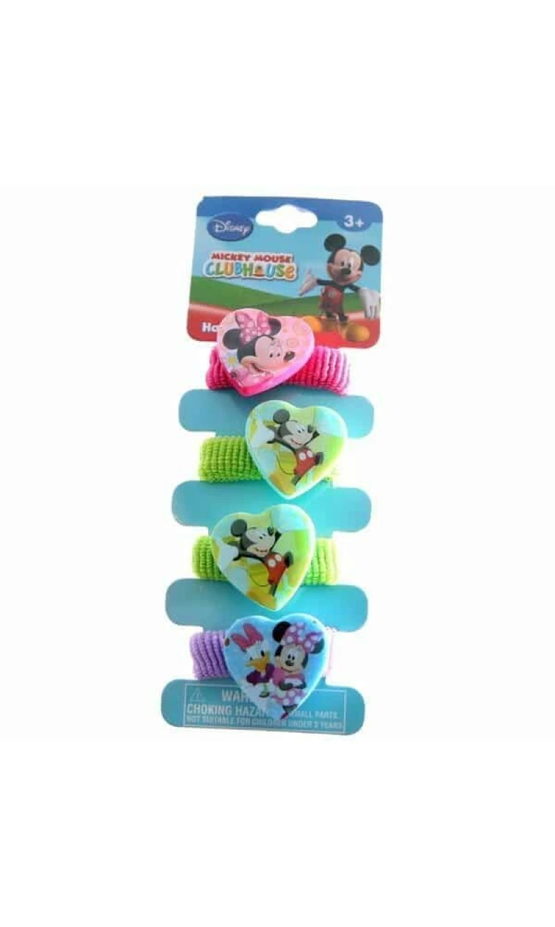 Mickey Mouse Clubhouse Elastic Band - 4pk