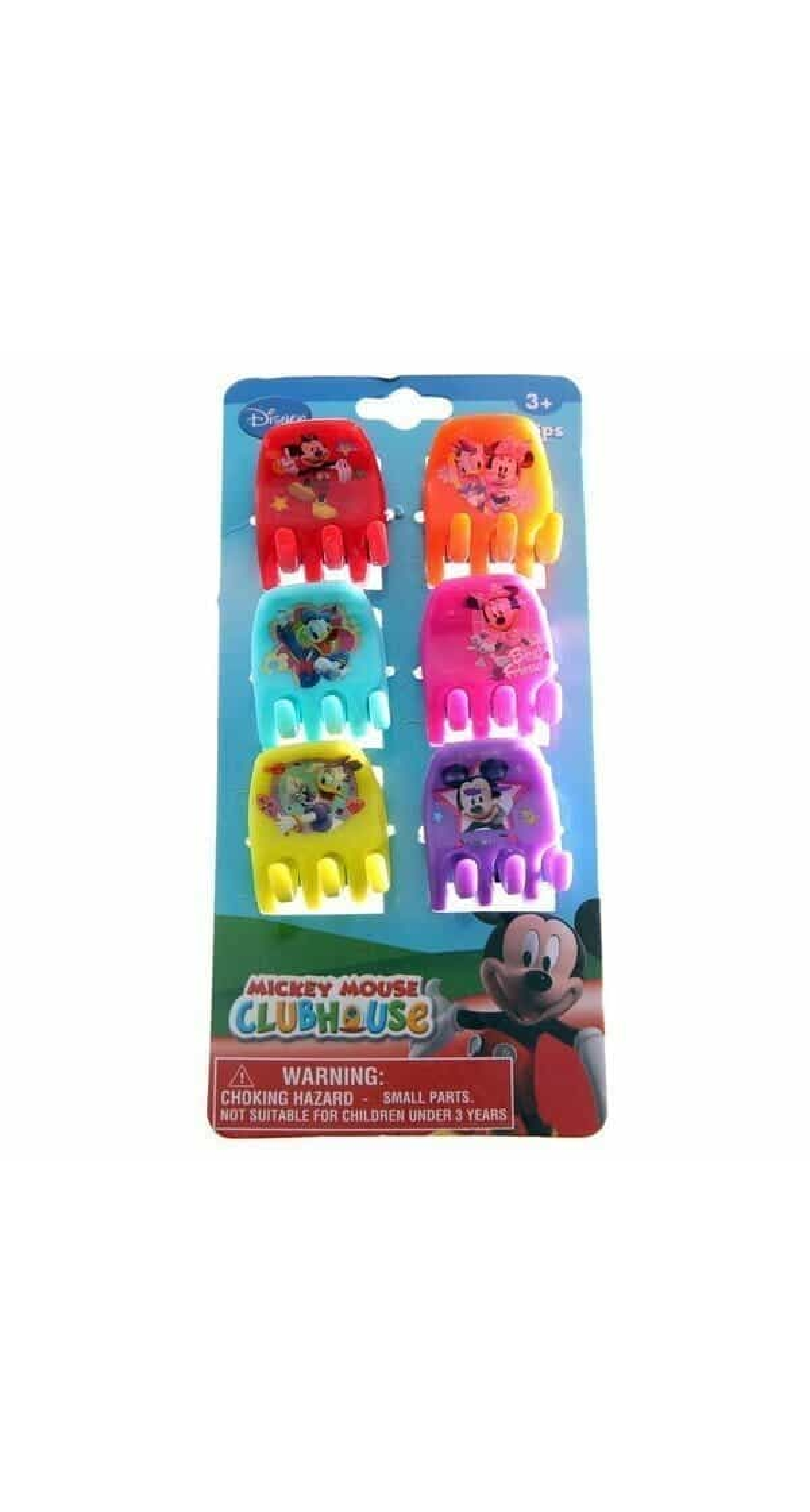 Mickey Mouse Clubhouse Hair Clips - 6pk