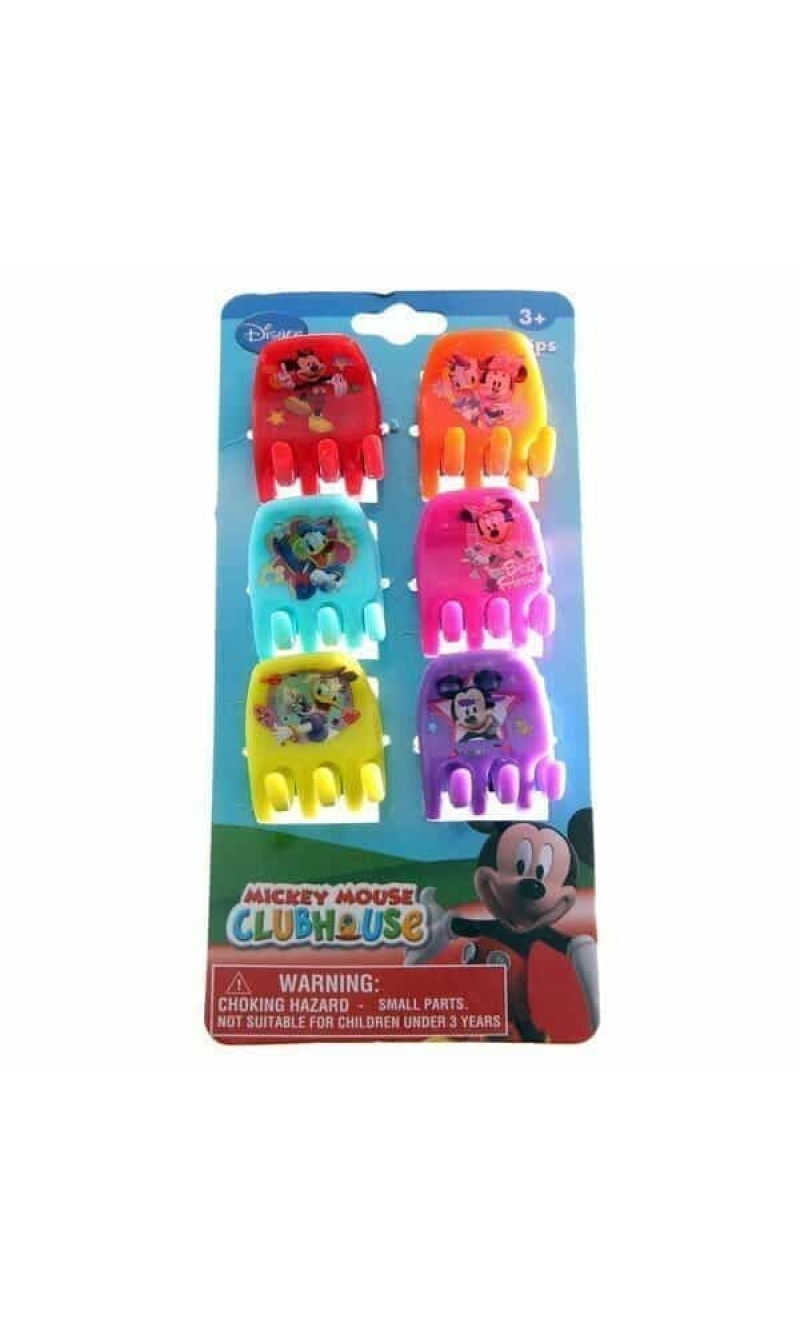 Mickey Mouse Clubhouse Hair Clips - 6pk