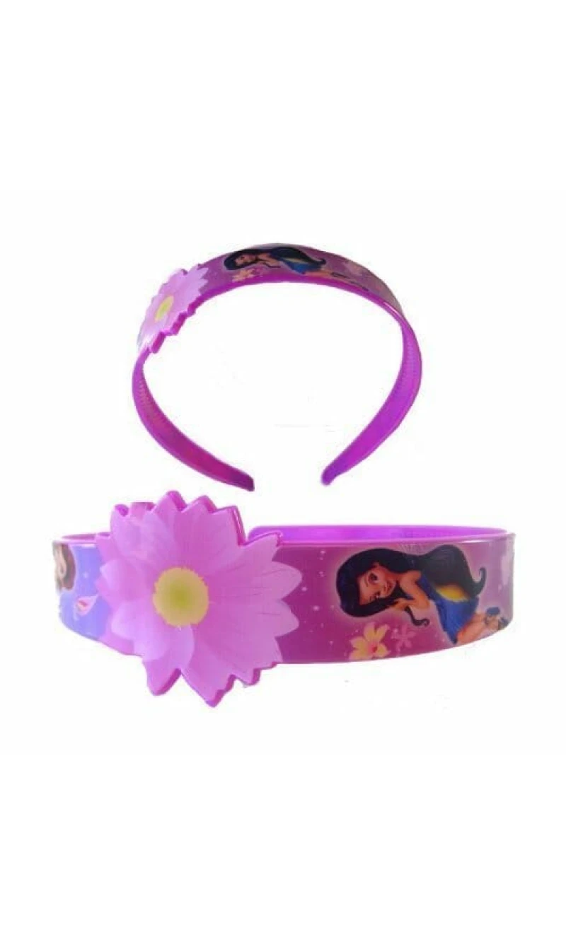 Tinkerbell & Fairies Plastic Hairband - One Size