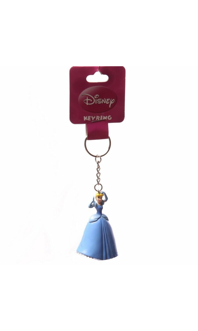 Princess Cinderella Mini Plastic Figures Keychain -11.5cm