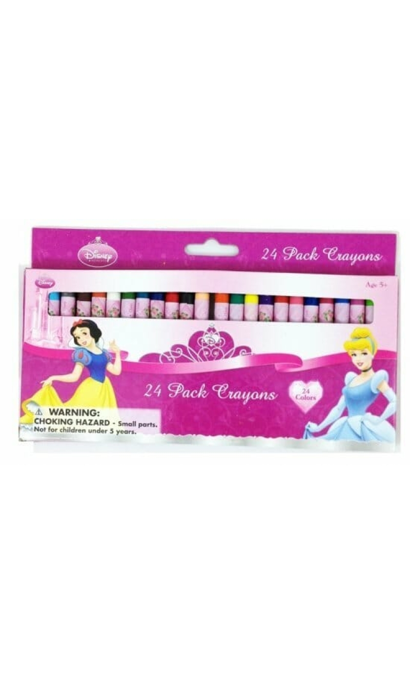 Princess Mini Crayons - 24pk