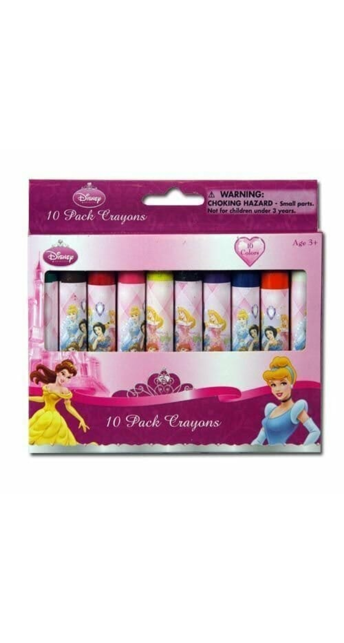 Princess Jumbo Crayons - 10pk