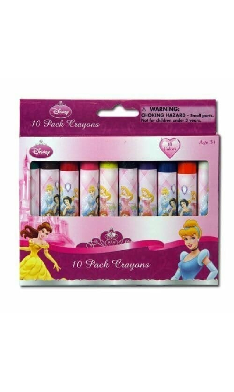 Princess Jumbo Crayons - 10pk