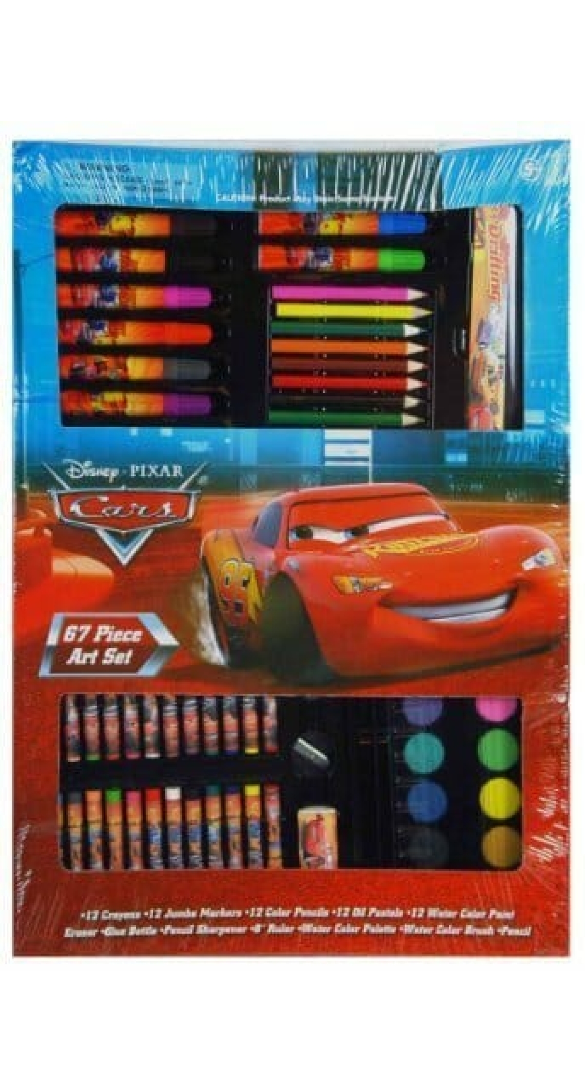 Disney Cars 67 Piece Art Set