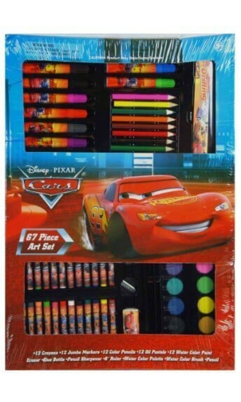 Disney Cars 67 Piece Art Set