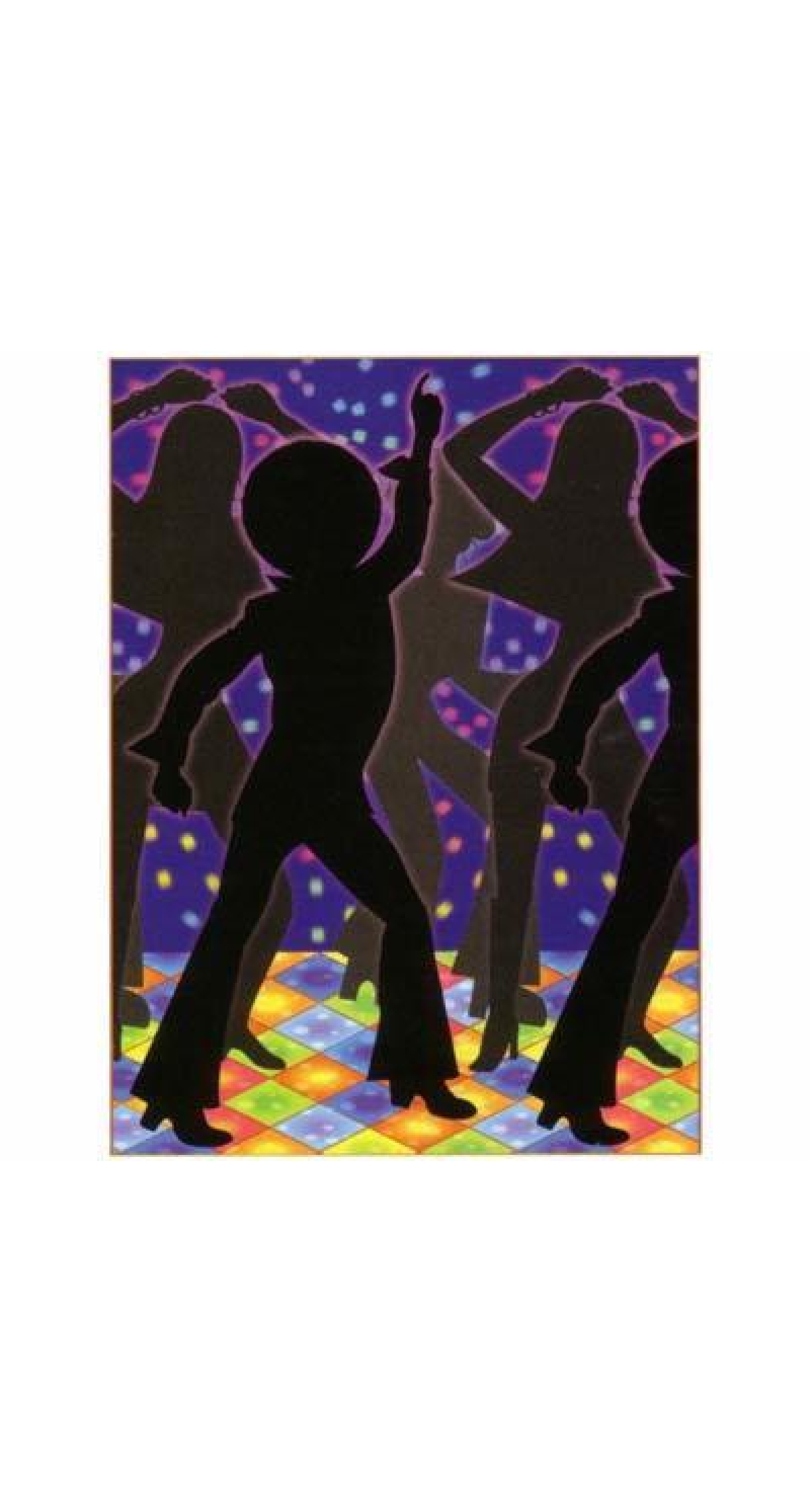 Disco Dancer Scene Setter 1.22m x 12.2m