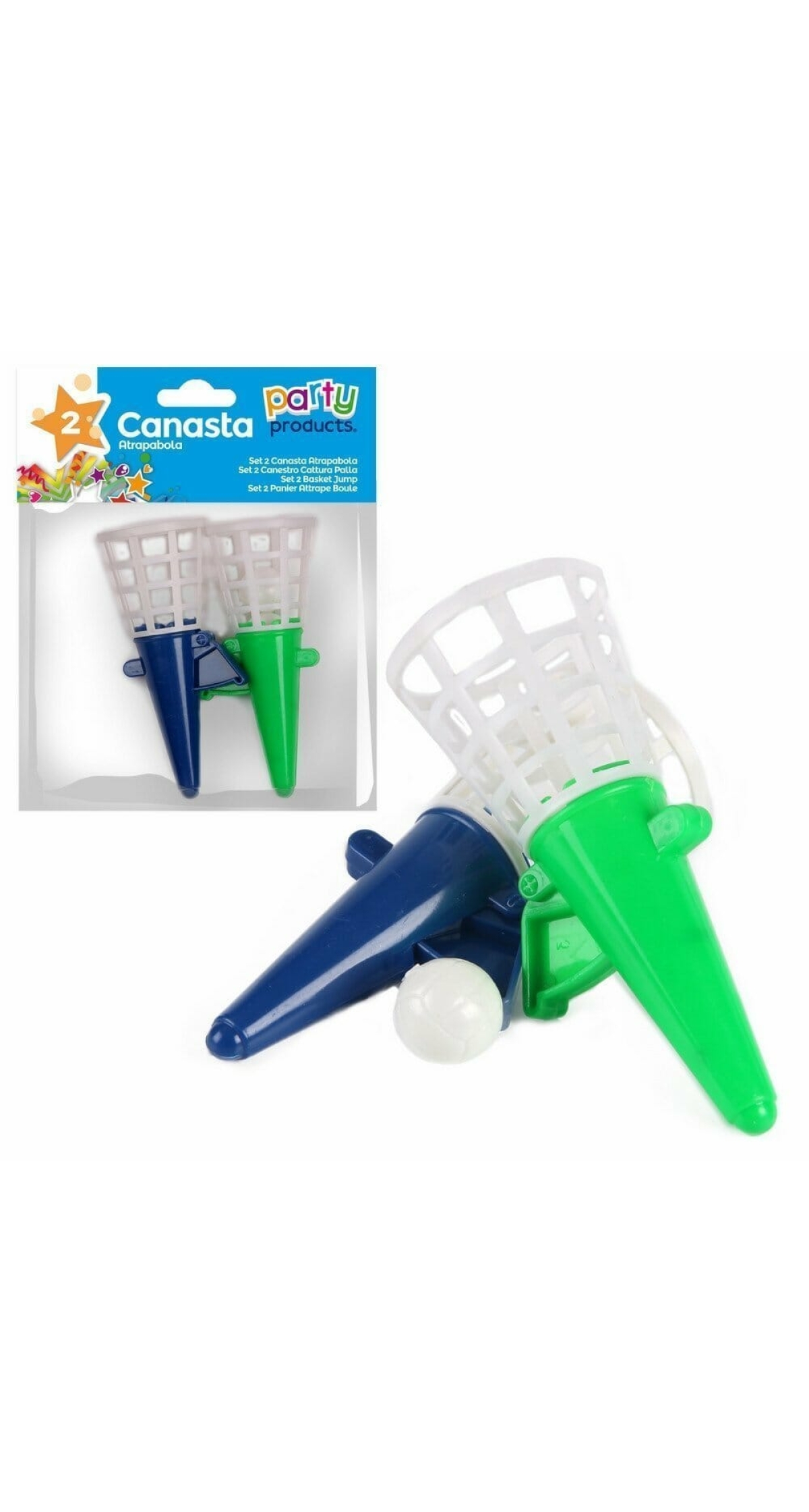 Party Favours / Pinata Basket Jump - 2pk
