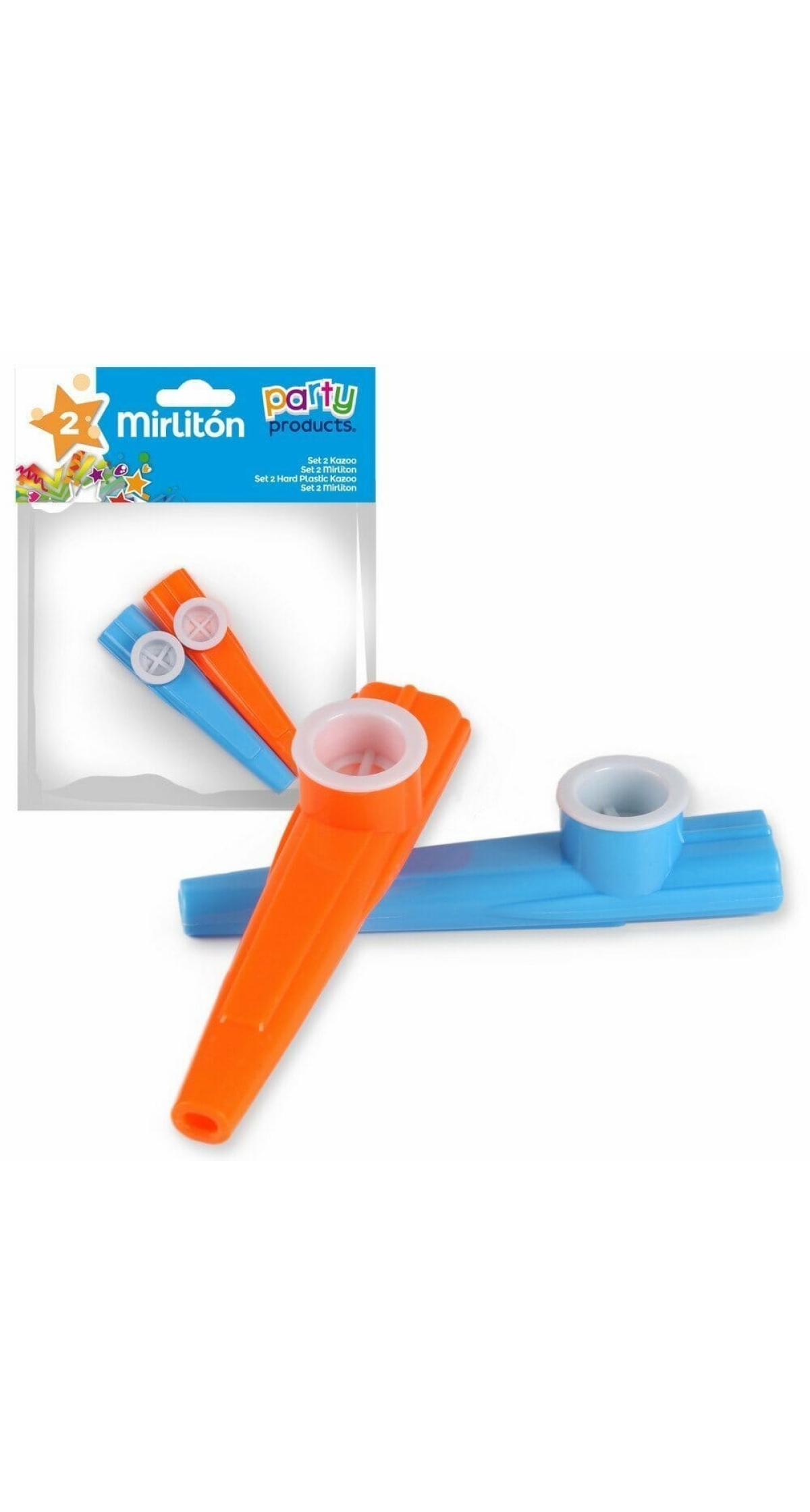 Party Favours / Pinata Mini Kazoo - 2pk