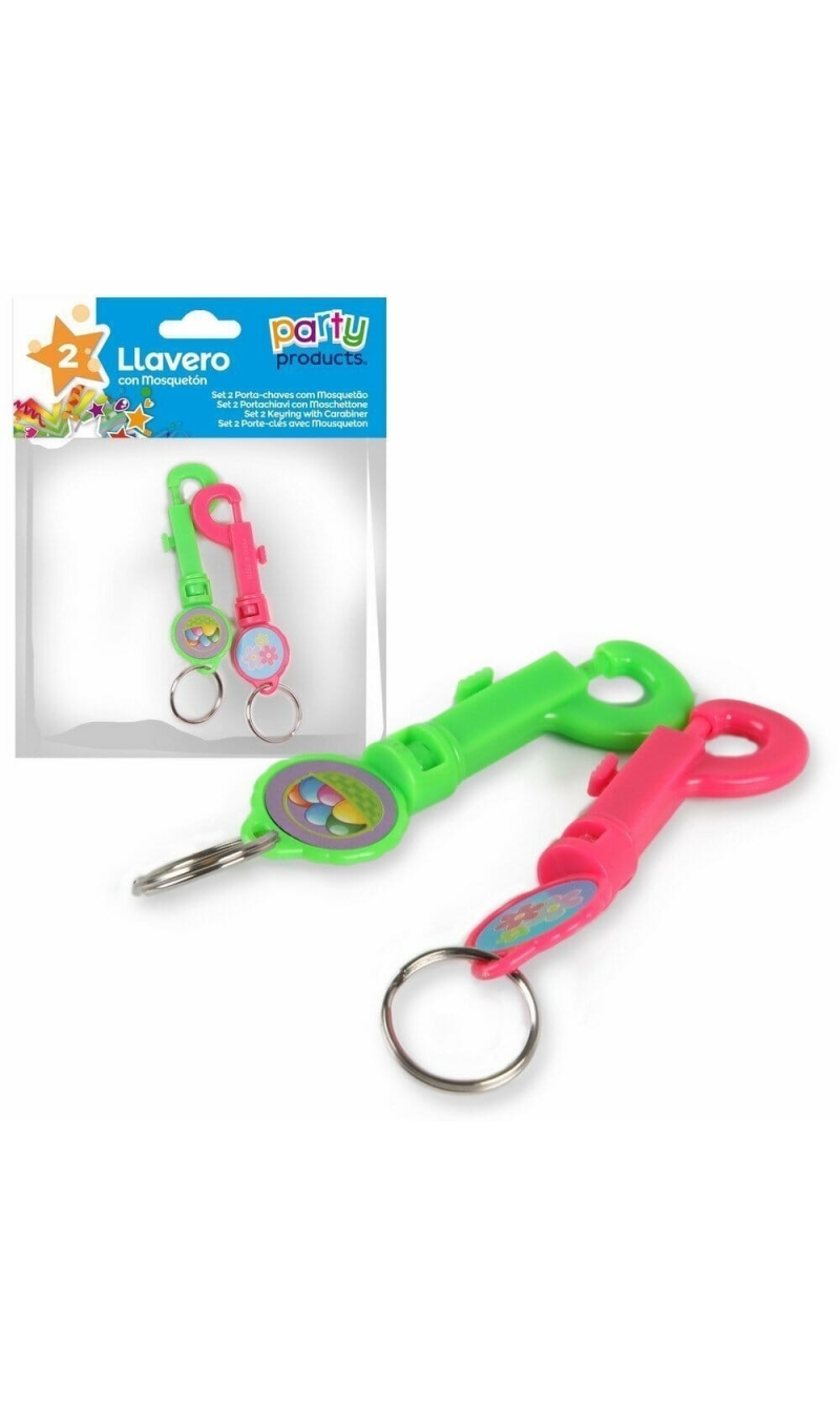 Keyring Eith Carabiner - 2pk
