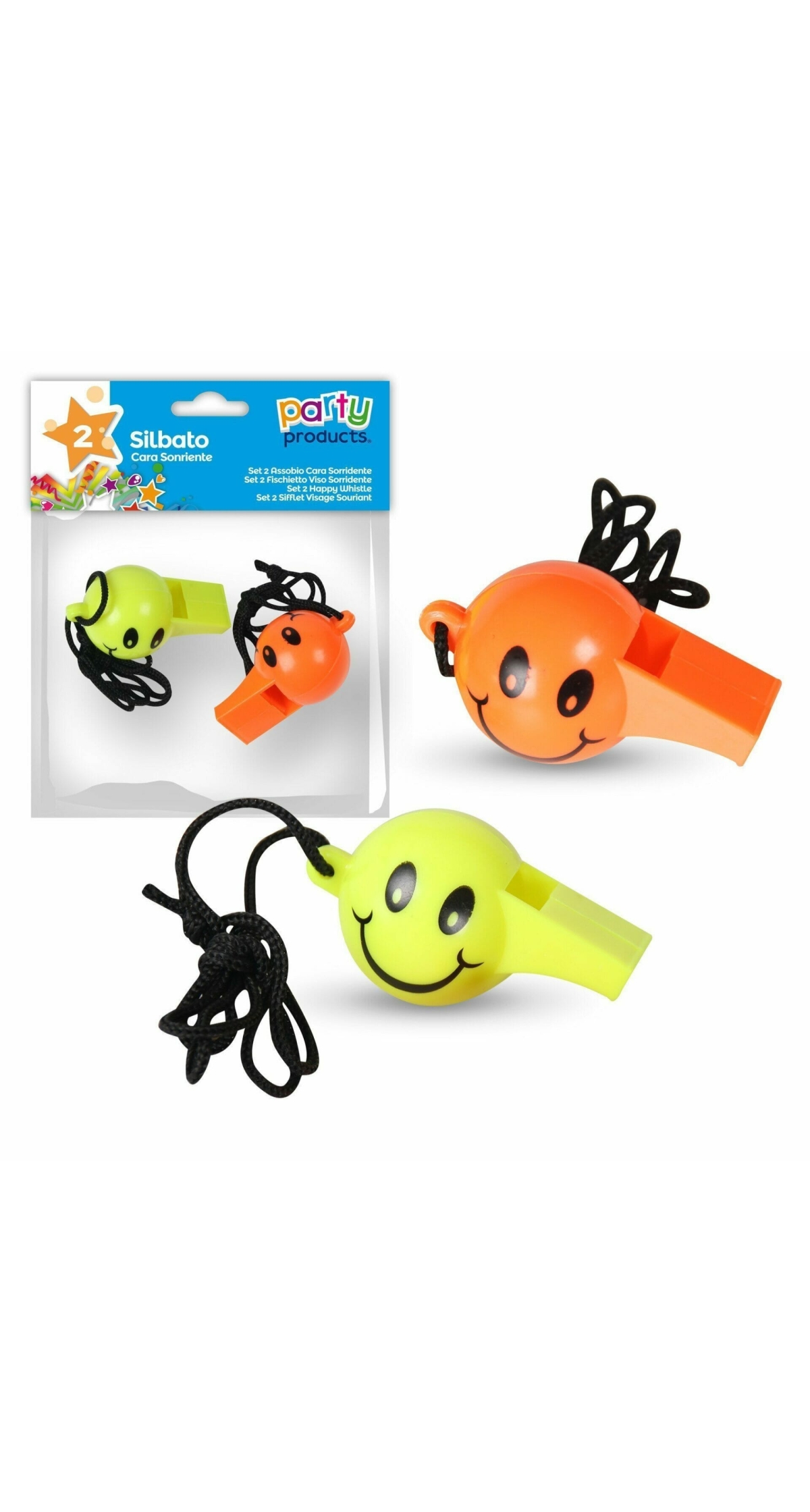 Happy Whistle - 2pk