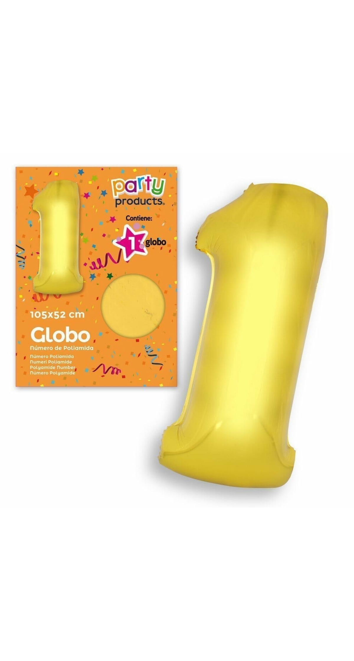 Polyamide Nº1 Golden Balloon 105 X 52 cm