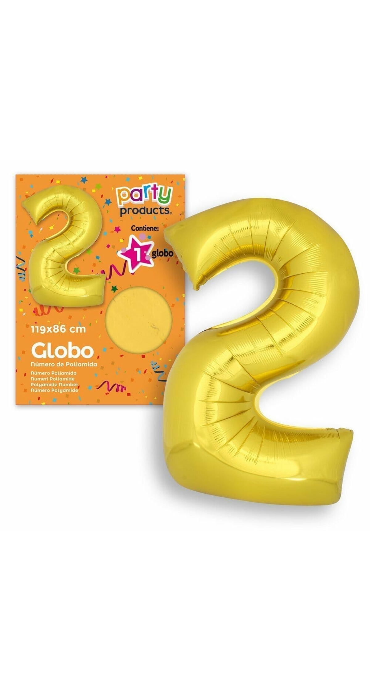 Polyamide Nº2 Golden Balloon 119 X 86 cm