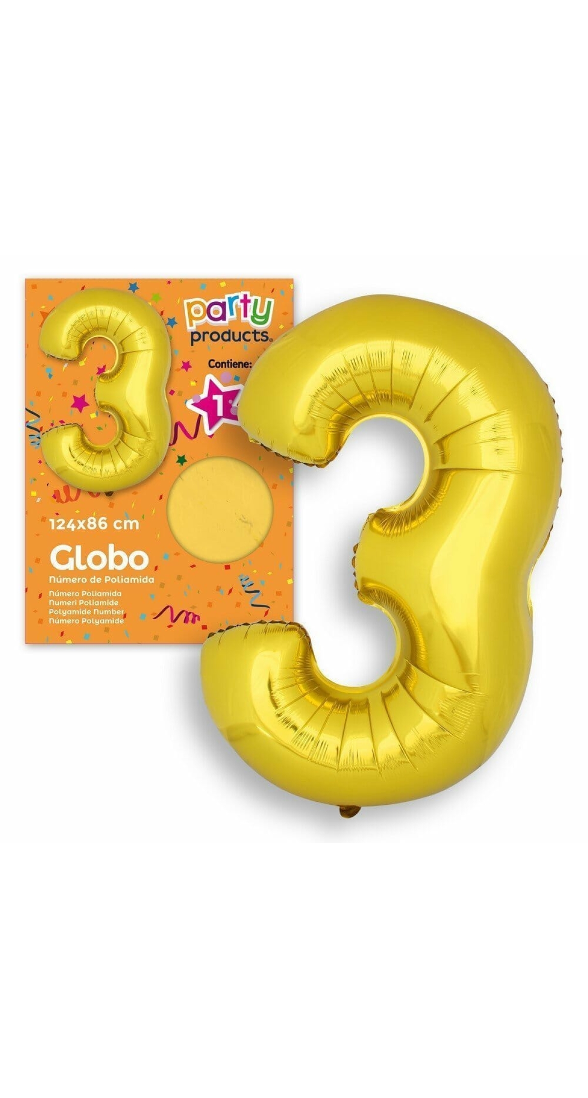 Polyamide Nº3 Golden Balloon 124 X 86 cm