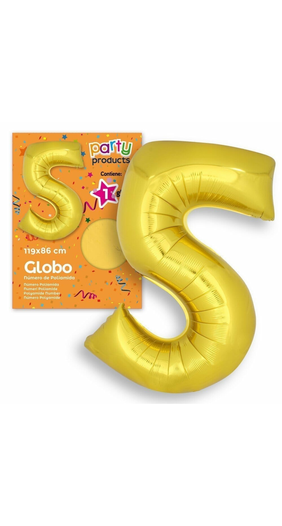 Polyamide Nº5 Golden Balloon 119 X 86 cm