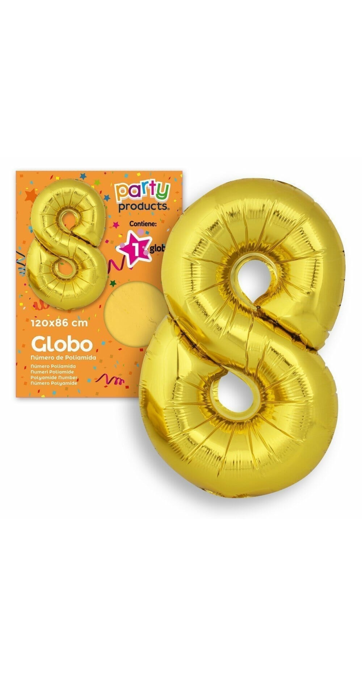 Polyamide Nº8 Golden Balloon 120 X 86 cm