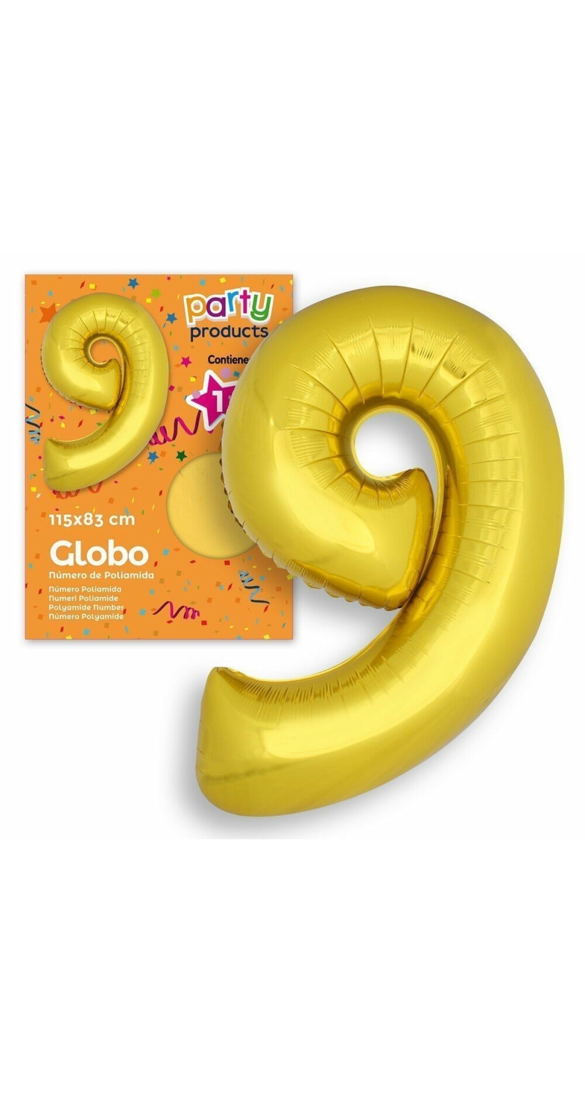 Polyamide Nº9 Golden Balloon 115 X 83 cm