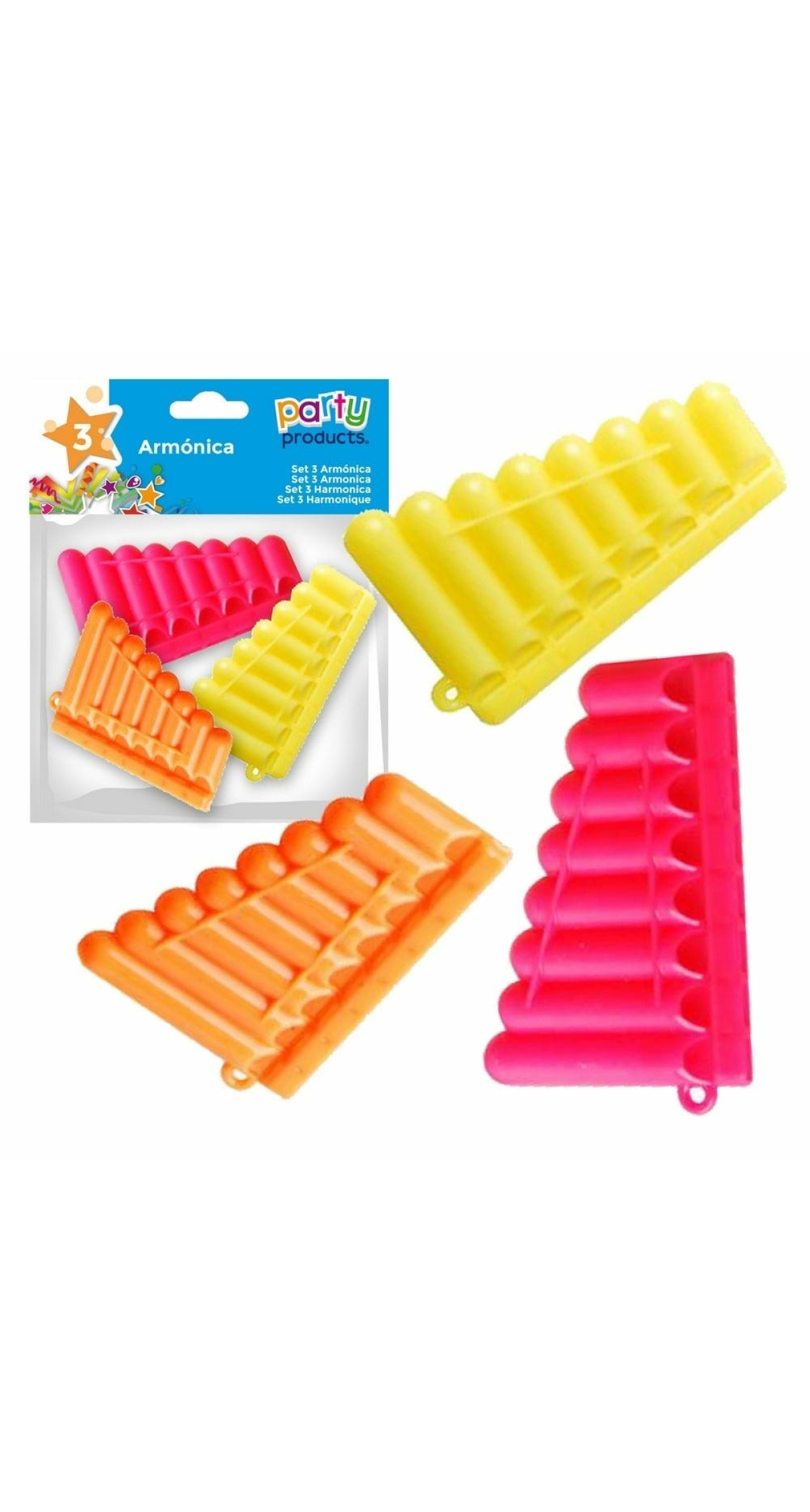 Harmonica - 3pk