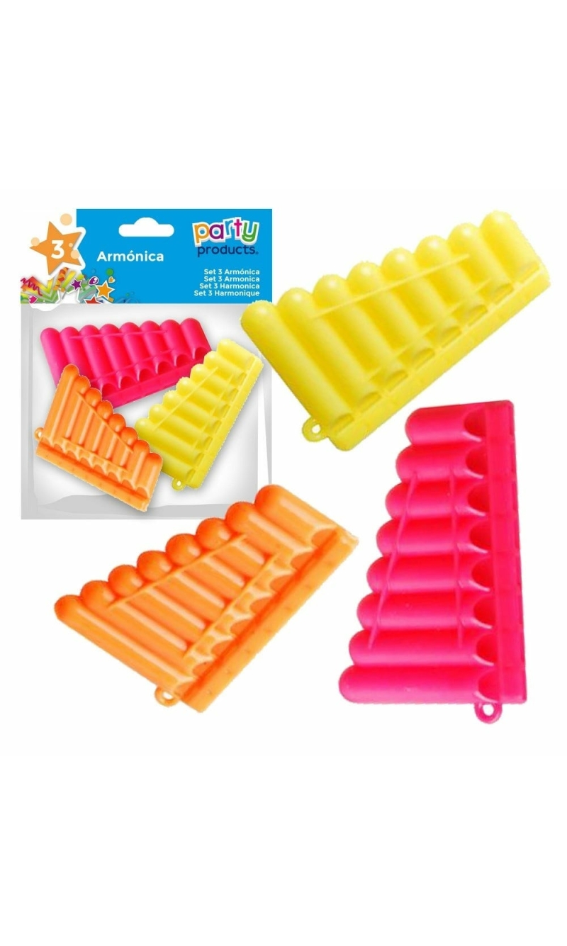 Harmonica - 3pk