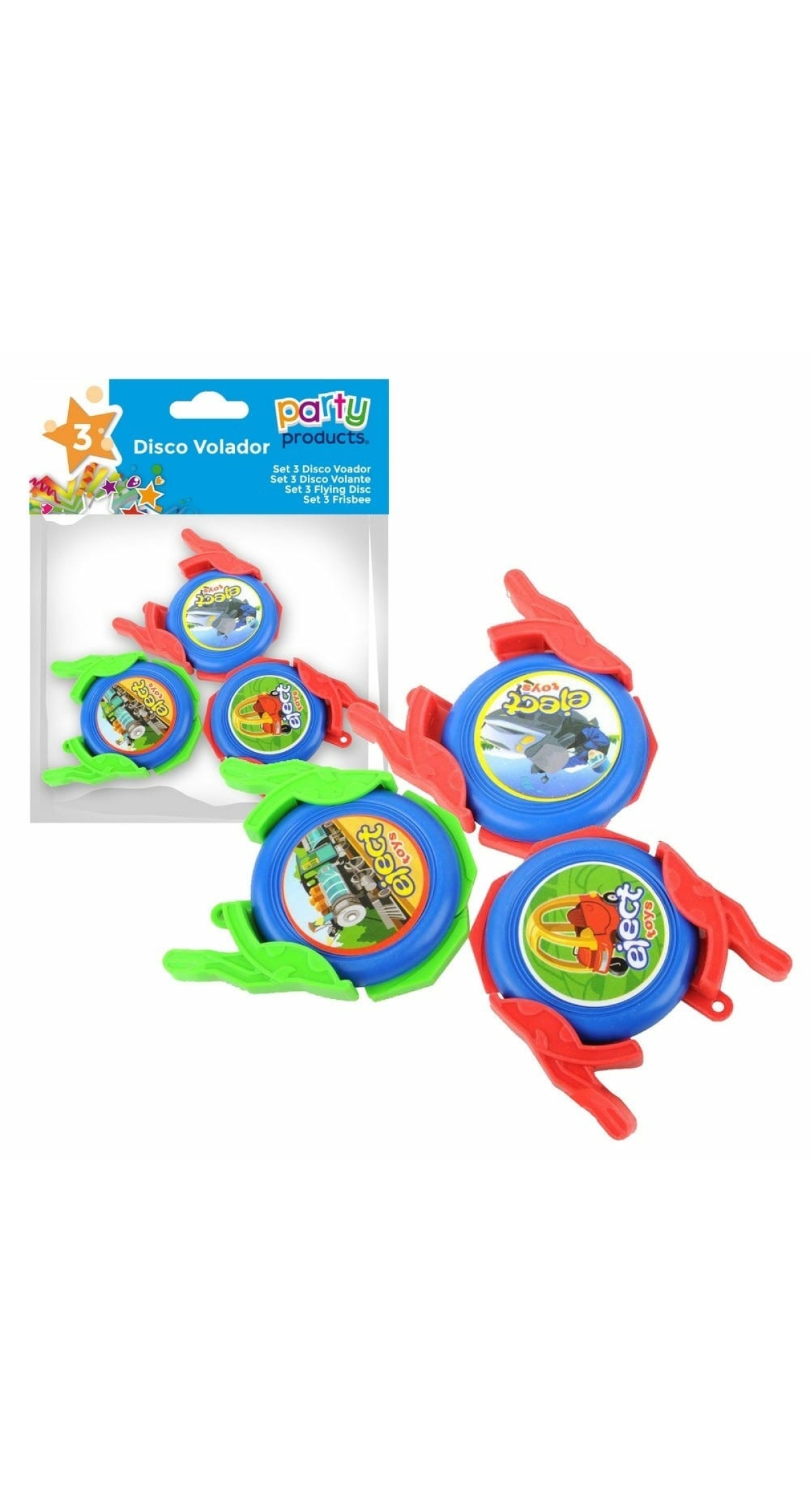 Flying Disc - 3pk