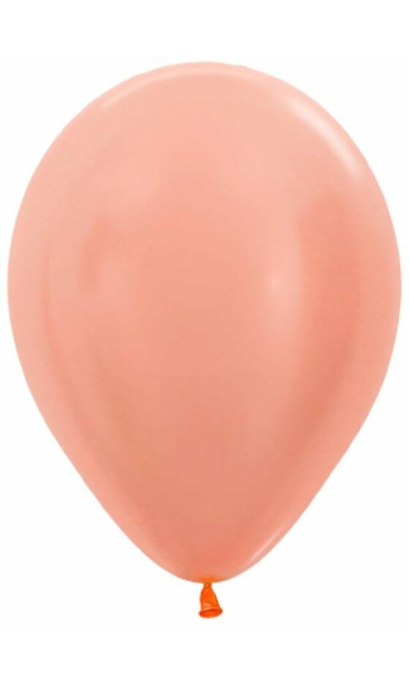 Satin Pearl - Peach Blush 12" Balloon