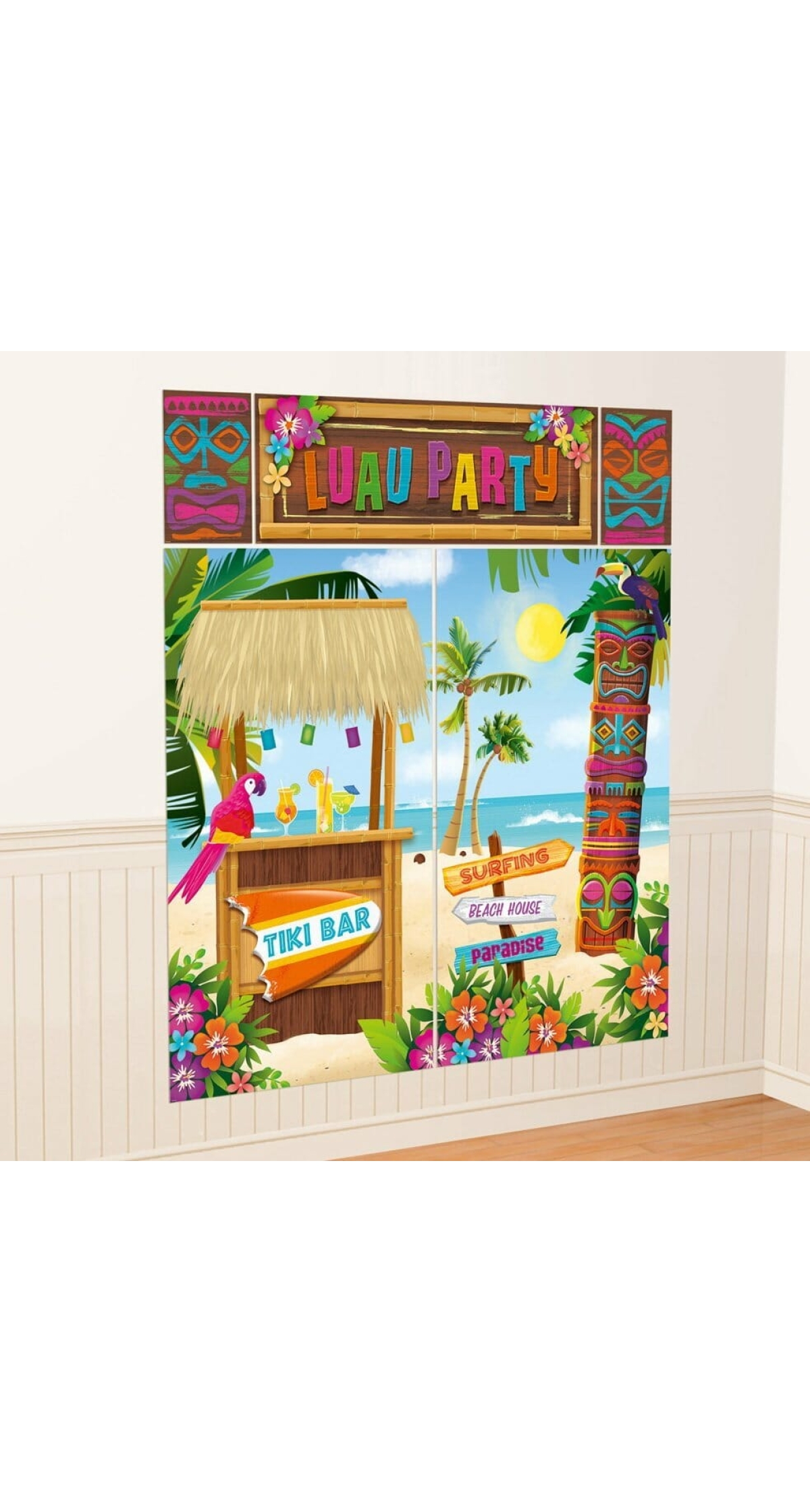 Scene Setter 5pc Hawaiian Kit (82.5 x 149.8 cm / 25 - 111 x 40.6cm)