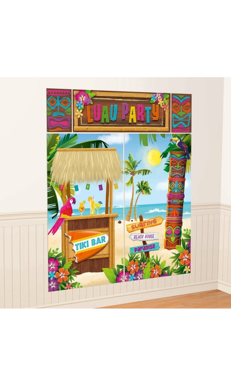 Scene Setter 5pc Hawaiian Kit (82.5 x 149.8 cm / 25 - 111 x 40.6cm)