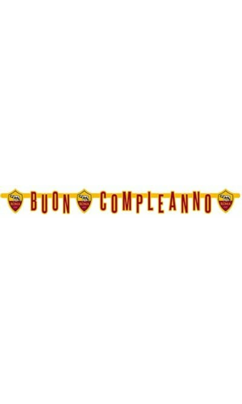Roma Happy Birthday Banner XL - 215x15cm
