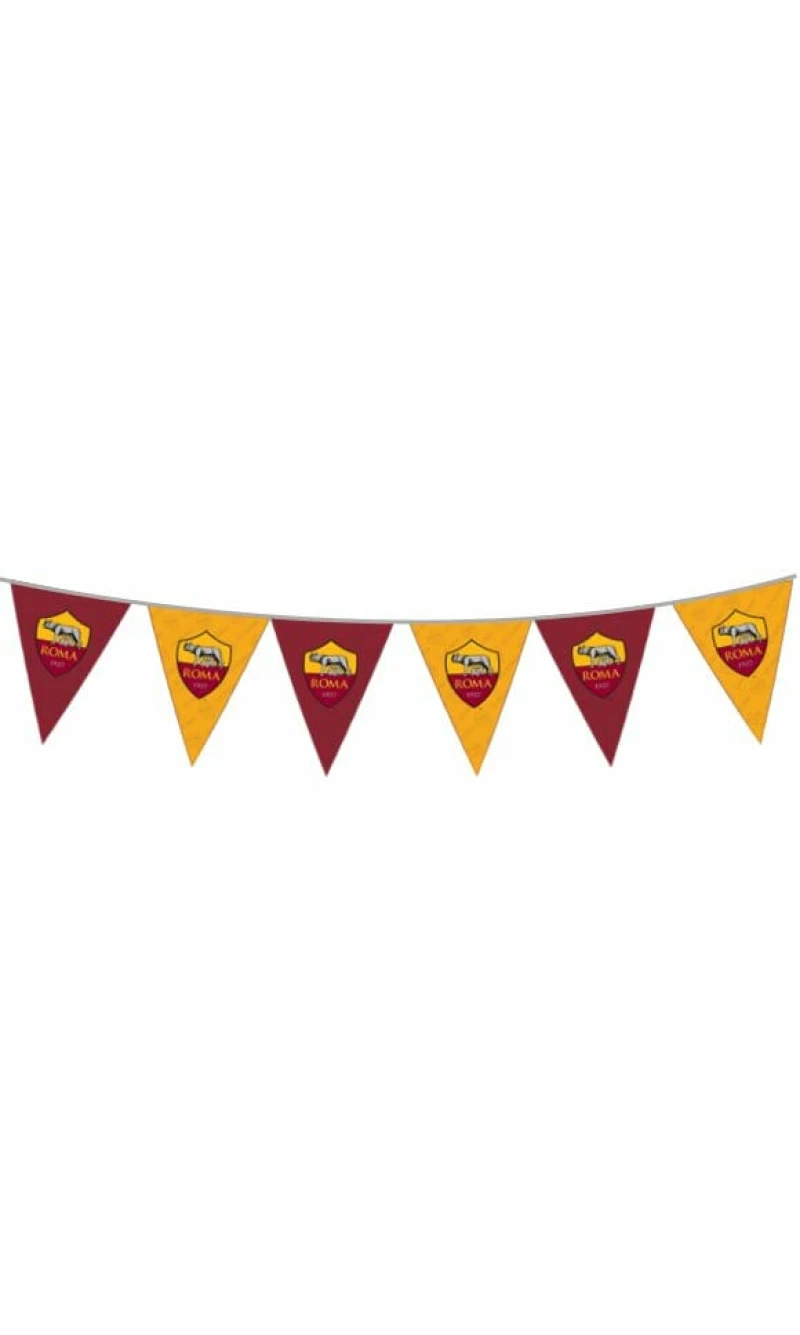 Roma Triangle Paper Flag Banner - 295cm