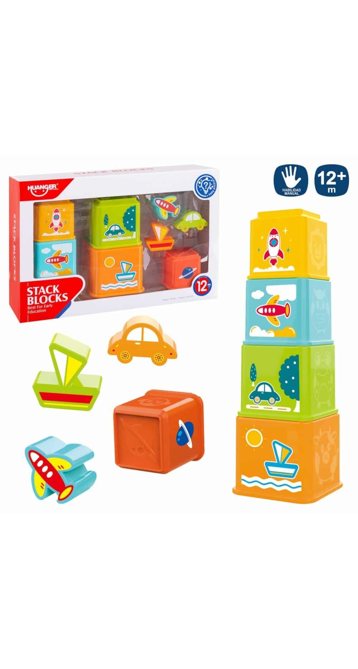 Stack Blocks - 8pcs