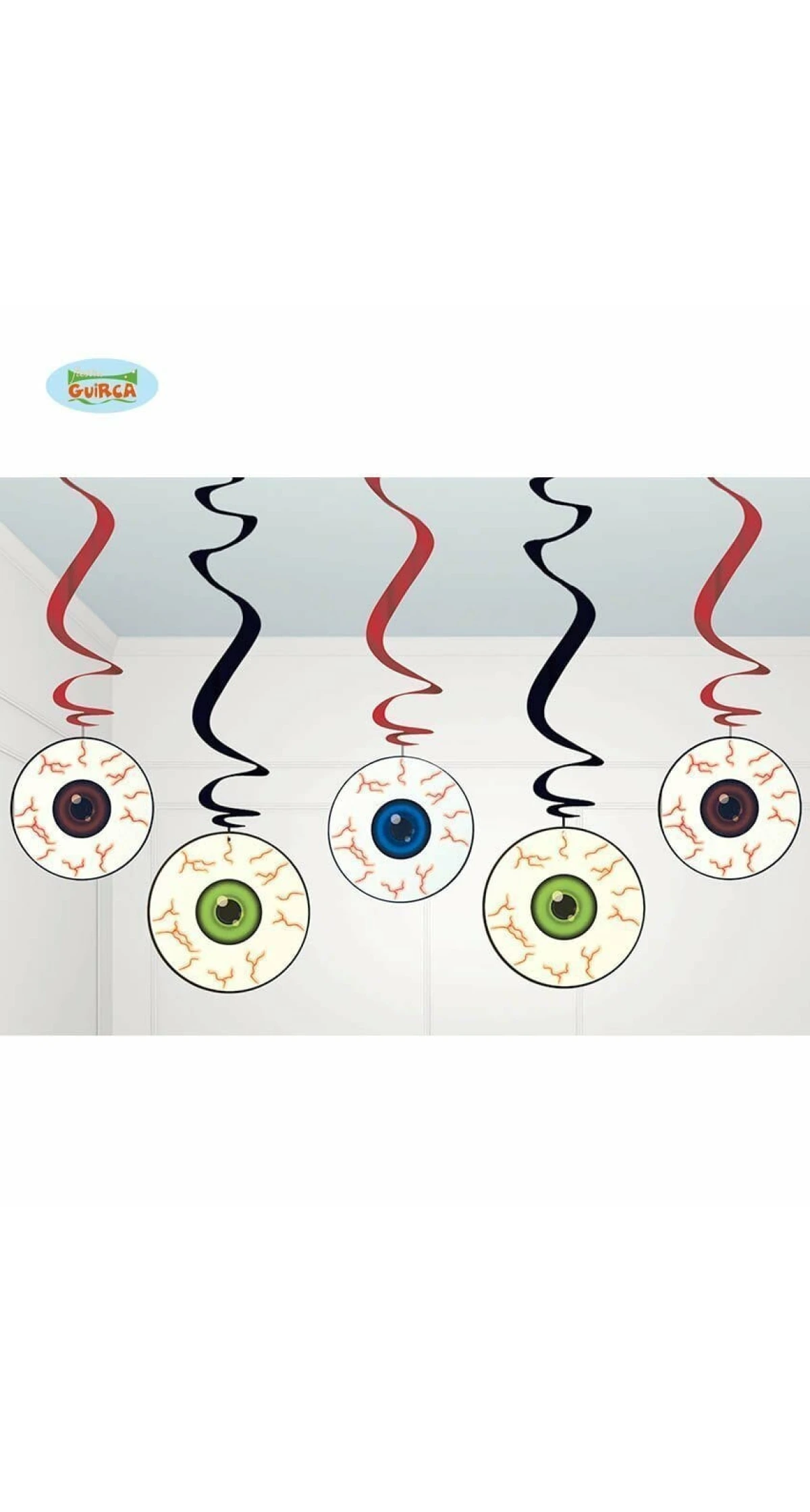Halloween Decorative Eye Pensants 60cm - 5pk