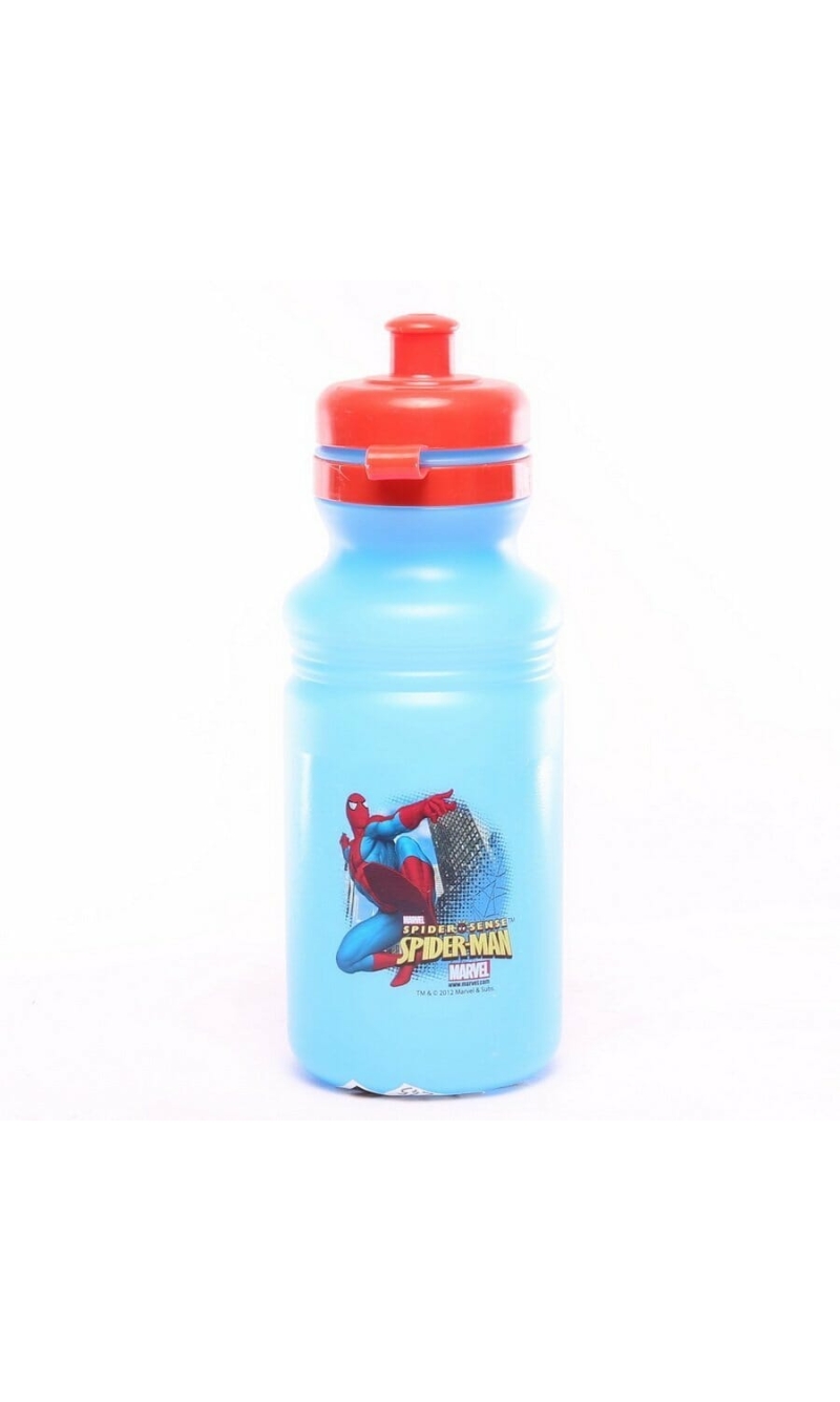 Spiderman Pull Top Plastic Bottle - 17cm