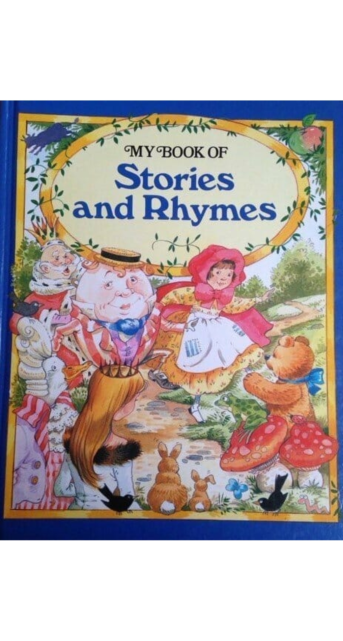My Book Of Stories And Rhymes By Brown Watson Hardcover Book 12" x 10" - 191 Pages